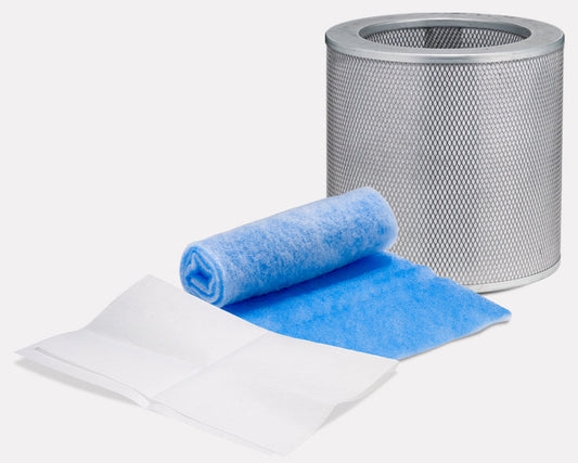 BUNDLE: Tar Barrier + 26 lbs Carbon Filter + HEPA Barrier filter cloth only - Airpura Industries